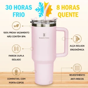 romantic-crown-copo-termico-portatil-1200ml-600ml-com-tampa-e-canudo-garrafa-termica-inoxidavel-a-prova-de-vazamentos